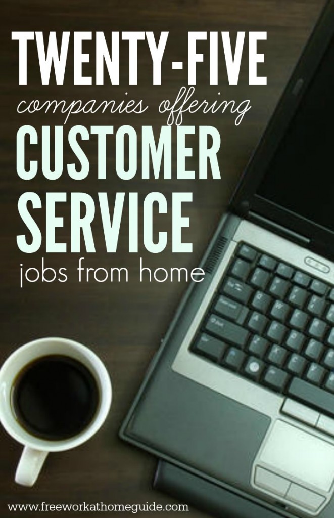 Are you searching for a legitimate customer service job from home? Get an inside look at 25+ companies, shared at Free Work at Home Guide.