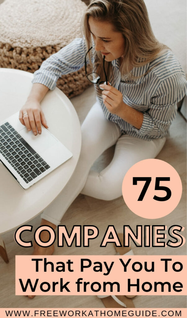 If you're ready to start a work from home career, there's no way you shouldn't land one of these online jobs. Here's a free list of 75 companies you can apply with this year!