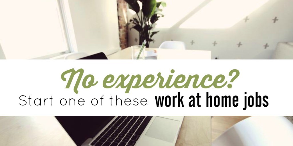 at home jobs online no experience