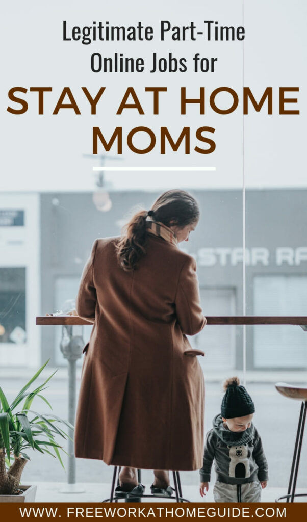 Are you stay at home mom looking for a legitimate online job? Today, I'll show you the best part-time work from home jobs for moms.