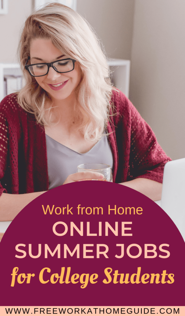 There are numerous ways to make money during the summer as a college student. You can work from home and make money on your schedule with these online summer jobs.