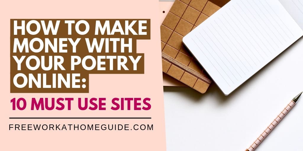 how to make money using poetry